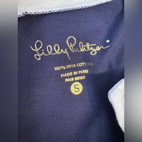 Lilly Pulitzer Navy Blue Dress - Picture 7 of 9